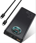 Portable Charger Power Fast Charging 65W Bank, 5-OUTPORT. Fixed Price $49.99.