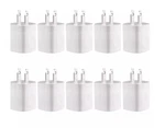 Lot 10/100 Wall Charger 5V 1A Usb Port Plug Cube For Apple Iphone 6,7,8,X Xs 11. Fixed Price $109.99.