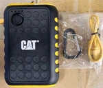 Cat 10000MAH Rugged Power Bank W/ Flashlight IP65 Outdoor Charger Rare. Fixed Price $19.99.