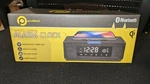 Pulse Qi Wireless Charging Alarm Clock W/ Bluetooth Speakers Nib Black. Fixed Price $50.00.