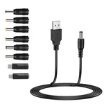 Liansum Usb To Dc 5V Power Cord, Universal 5.5X2.1MM Cable With 8.... Fixed Price $11.82.