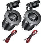 Kewig 12V Cigarette Lighter Socket, Car Marine Atv Rv Power Black. Fixed Price $15.99.