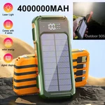 4000000MAH Solar Power Bank Panel Portable Charger For Cellphone Outdoor. Fixed Price $26.99.
