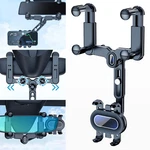 Car Phone Mount, 360 Rotatable Rearview Mirror Holder, Universal Fit. Fixed Price $21.38.