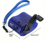 Lightweight Emergency Hand Crank Fits For Camping Hiking & Mobile Phone Charging. Fixed Price $30.67.