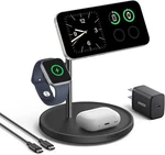 Anker Maggo 3 Wireless Charging Station 15W QI2 Certified Charger Refurbish. Fixed Price $84.64.