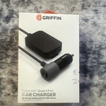 Griffin Powerjolt Quad Port Usb-a Car Charger Fast 6FT GC43280. Fixed Price $7.99.