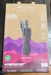 Nimble Powerknit Usb-a To Usb-c Cable 5.9FT For Iphone/android -gray -brand New. Fixed Price $9.75.