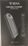 T2M PB-54000 Solar Portable Charger W/ Flashlight, Black/gray. Fixed Price $12.50.