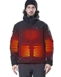 Dewbu Heated Jacket Model DB-0125 12V Battery Black. Fixed Price $259.99.