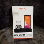 Primo 3-IN-1 Tech Charging Station For Iphone Apple Watch, Airpods New. Fixed Price $17.80.