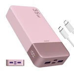 J2651 Portable Charger, 35W 20000MAH Usb In & Out Power Bank, Battery Pack .... Fixed Price $42.79.