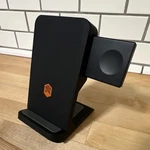 Stm Chargetree Go 3-IN-1 Wireless Charging Station Black With Power Adapter. Fixed Price $19.00.