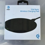 At&t 15W Qi Certified Wireless Charging Pad Fast Charge Usb-c Black + Cable. Fixed Price $14.75.