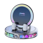 Colorful Rgb Ambient Light Car Wireless Charging Holder Dashboard Navigation. Fixed Price $26.52.