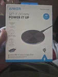 Anker Powerwave Pad Wireless Charger - A2503. Fixed Price $12.00.