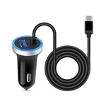 Usb Car Charger, 3.4A Fast Charging ADAPTER+3FT Type Cable For Samsun.... Fixed Price $15.39.
