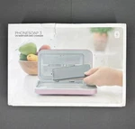 Phonesoap 3 Uv Smartphone Sanitizer & Universal Charger Pink (new Open Box). Fixed Price $34.99.