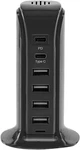 Aduro 6 Port Charging Station With Power Delivery & Usb-c *new. Fixed Price $14.99.