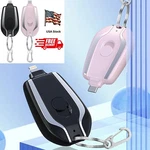 Mini Keychain Charger For Android Iphone Portable Quick Emergency Power. Fixed Price $9.00.