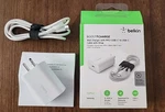 Genuine 25W Belkin Boost Wall Charger With Usb-c To Charging Cable. Fixed Price $14.89.