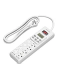 Dewenwils 8 Outlet Power Strip With Timer, Indoor Digital. Fixed Price $29.99.