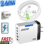 240W Super Fast Charging Usb Type Wall Charger For Samsung Galaxy S26 S25 S24+. Fixed Price $12.99.