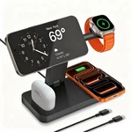 4IN1 Magnetic Wireless Charger Dock Stand For Apple Watch Ultra 11 Iphone 17 16. Fixed Price $17.95.