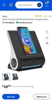 Azpen Dockall D100 - Qi Wireless Charger, Bluetooth Premium Speakers, Docking.... Fixed Price $19.99.