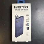 Shen Zhen 16WMS126-BLU Battery Pack Dual Usb Slim Design 5000 Mah 2.1A Charger. Fixed Price $13.50.