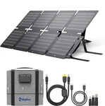 60W Portable Solar Panel Charger, Usb-c, Waterproof, Foldable For Camping. Fixed Price $166.99.