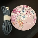 Yumi Kim Wireless Charging Pad With Usb Cord Floral Design New No Box. Fixed Price $6.99.
