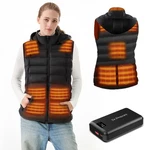 Dr. Prepare Electric Unisex Hooded Heated Vest With 7.4V 16000MAH Battery Pack. Fixed Price $59.99.