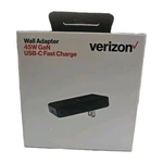 Verizon Gan 45W Usb-c Pd Wall Charger Single Port Compact New. Fixed Price $15.95.