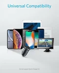 Anker Car Charge 24W 4.8A Dual Usb Ultra-compact Powerdrive Flush Fit. Fixed Price $14.53.