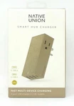 New Native Union Smart Hub Universal Power Adapter 4 Port Usb Taupe Wall Charger. Fixed Price $11.95.