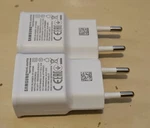 Lot Of 2 Authentic Samsung Travel Adapter European EP-TA50EWE White Usb Charger. Fixed Price $20.00.
