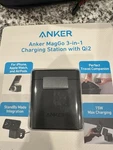 Anker Maggo 3-IN-1 Cube Charging Station With QI2 Compatible Apple. Fixed Price $45.00.