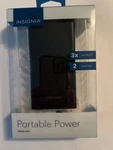 Insignia S-MB8002-C 8,000 Mah Usb Portable Power Bank Black. Fixed Price $26.00.