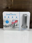 Atomi Desktop Charger Tower Pro 6 Port Usb Phone Tablet 18W. Fixed Price $25.00.