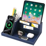 Desk Organizer With Charging Station, Nightstand Phone Docking Stat.... Fixed Price $56.73.