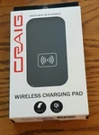 New! Craig Wireless Charging Pad For Qi. Fixed Price $9.99.