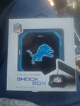 Detroit Lions Nfl - Shock Box Wireless Charger 15 Watt Sealed Brand New. Fixed Price $9.99.