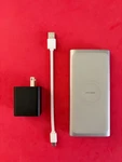 Samsung EB-U1200C 10,000MAH Portable Wireless Charger Includes Power Adapter. Fixed Price $25.00.