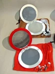Lot Of 2 Powernow Phone Battery Charger Bank Pack Lighted Mirror Compact. Fixed Price $20.00.