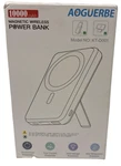 Aoguerbe KT-D001 10000MAH Portable Magnetic Wireless Charging Power Bank (black). Fixed Price $17.99.