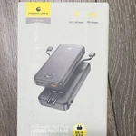 Power-safe Portable Bank Built-in Wall Plug Usb-c Pd 3.0 3-PORT Black. Fixed Price $10.99.