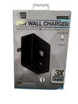 Ultra Fast 20W Usb-a & Type-c Wall Charger Power Delivery Black. Fixed Price $12.95.
