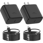 Super Fast Charger, 45W Usb-c Charging Wall & 6.6FT Cabl.... Fixed Price $21.58.