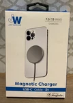 Just Wireless Magnetic Charger Usc- Cable (5FT) New. Fixed Price $15.99.